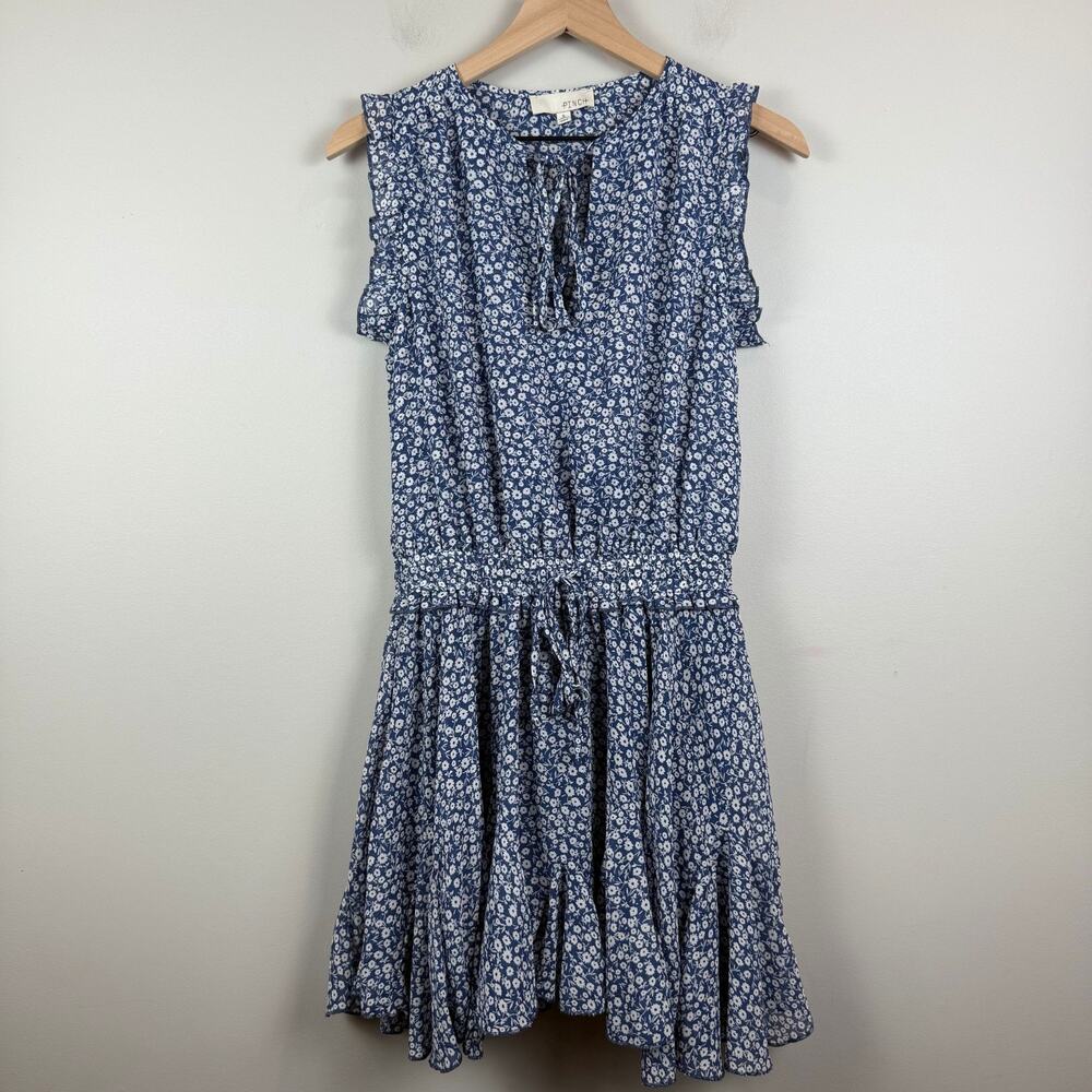 Pinch Blue Floral Mini Dress
